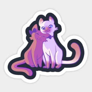 Purrfect Pair Sticker